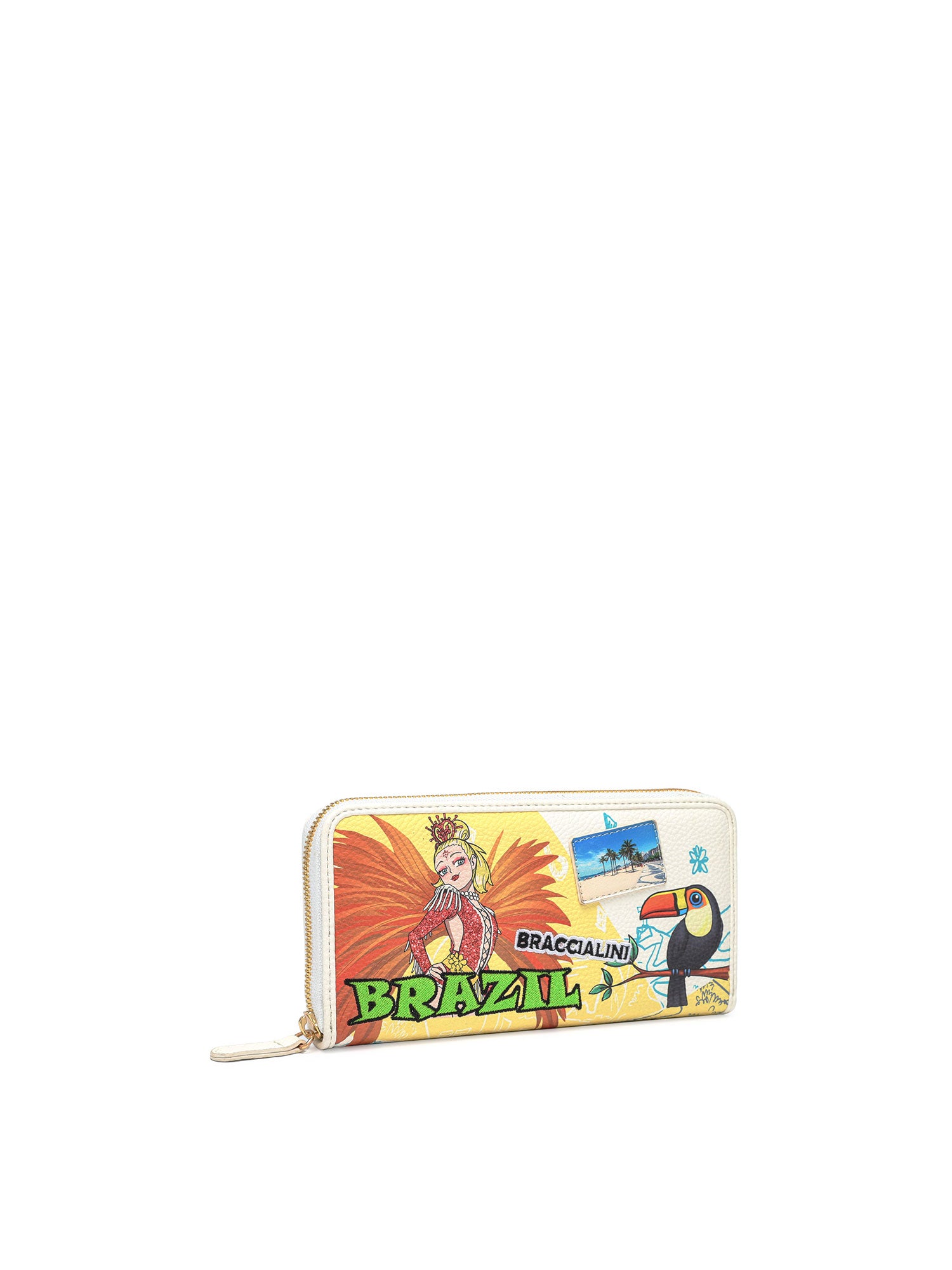 Misto Poliestere + Poliuretano B17087 126-UNICO Portafoglio donna Ipanema Braccialini