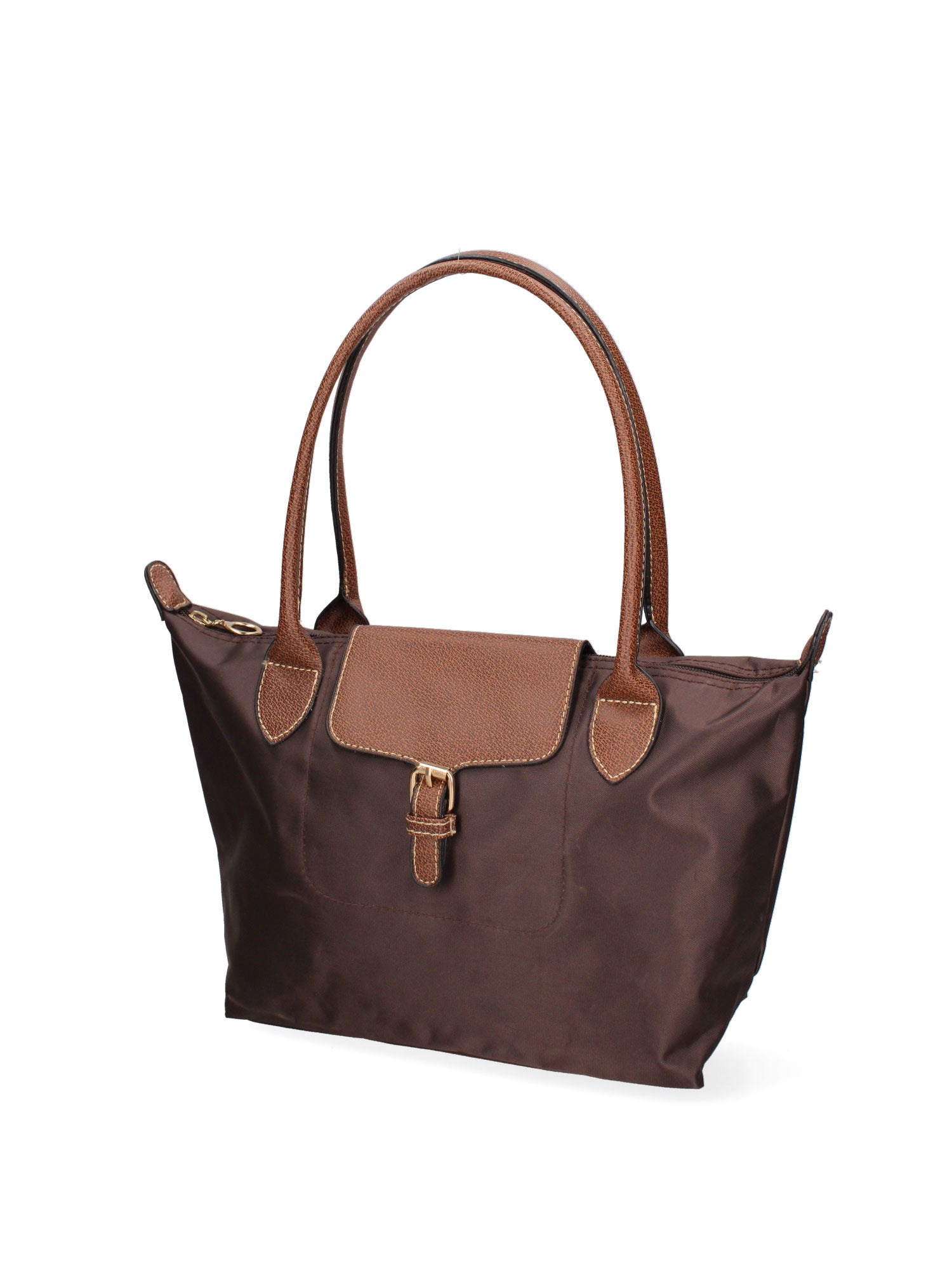 Elora Borsa a spalla da donna 100% Tessuto 432-COFFEE Gave Lux