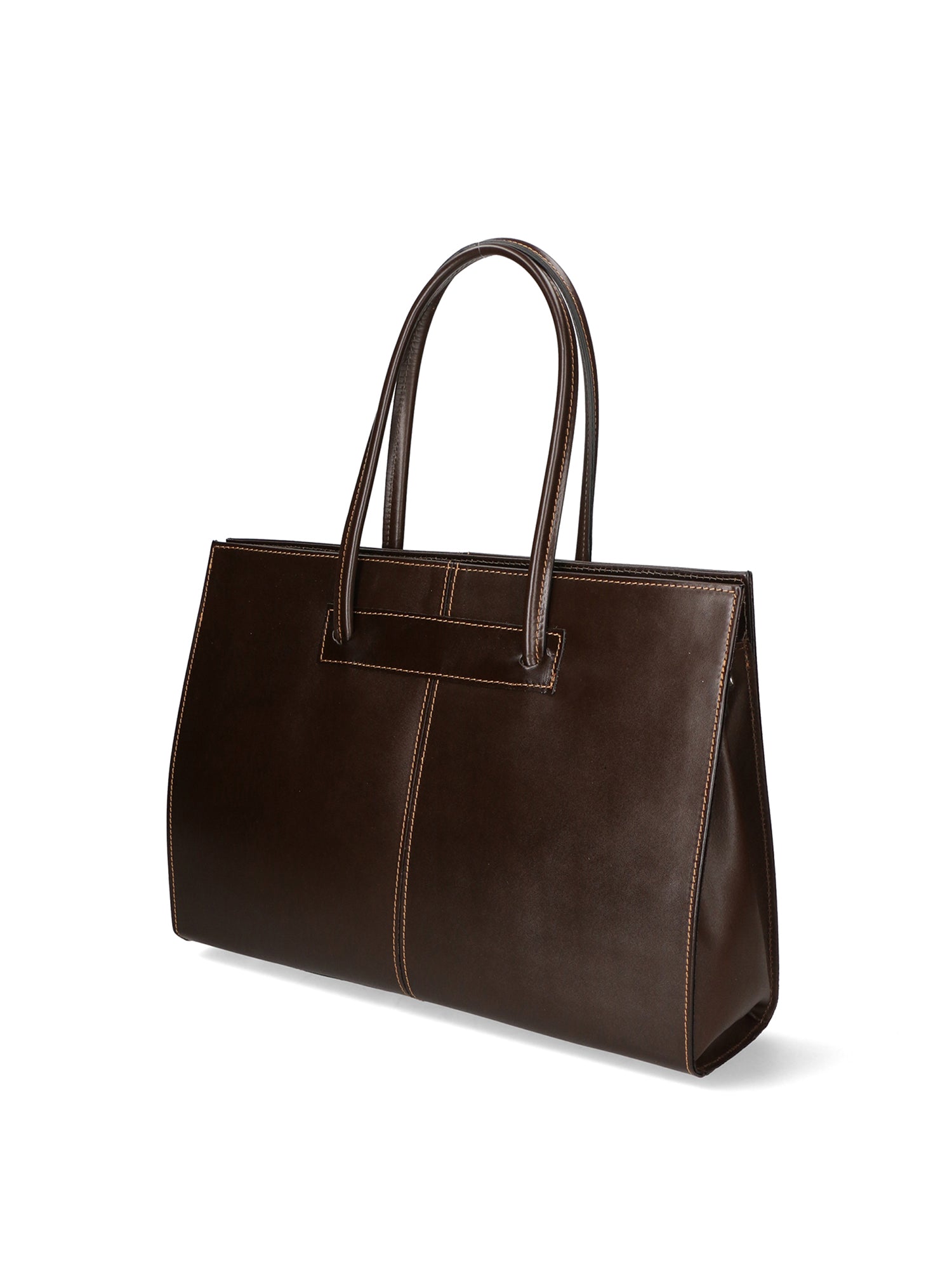 Eugenia Borsa a mano da donna 100% pelle 9008-T.MORO Gave Lux