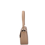 Borsa a spalla da donna Vera pelle 07229-L110 TAUPE Roberta Rossi