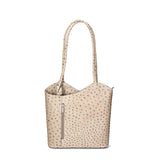 Chanel 3005-04 TAUPE Zaino da donna in vera pelle Gave Lux