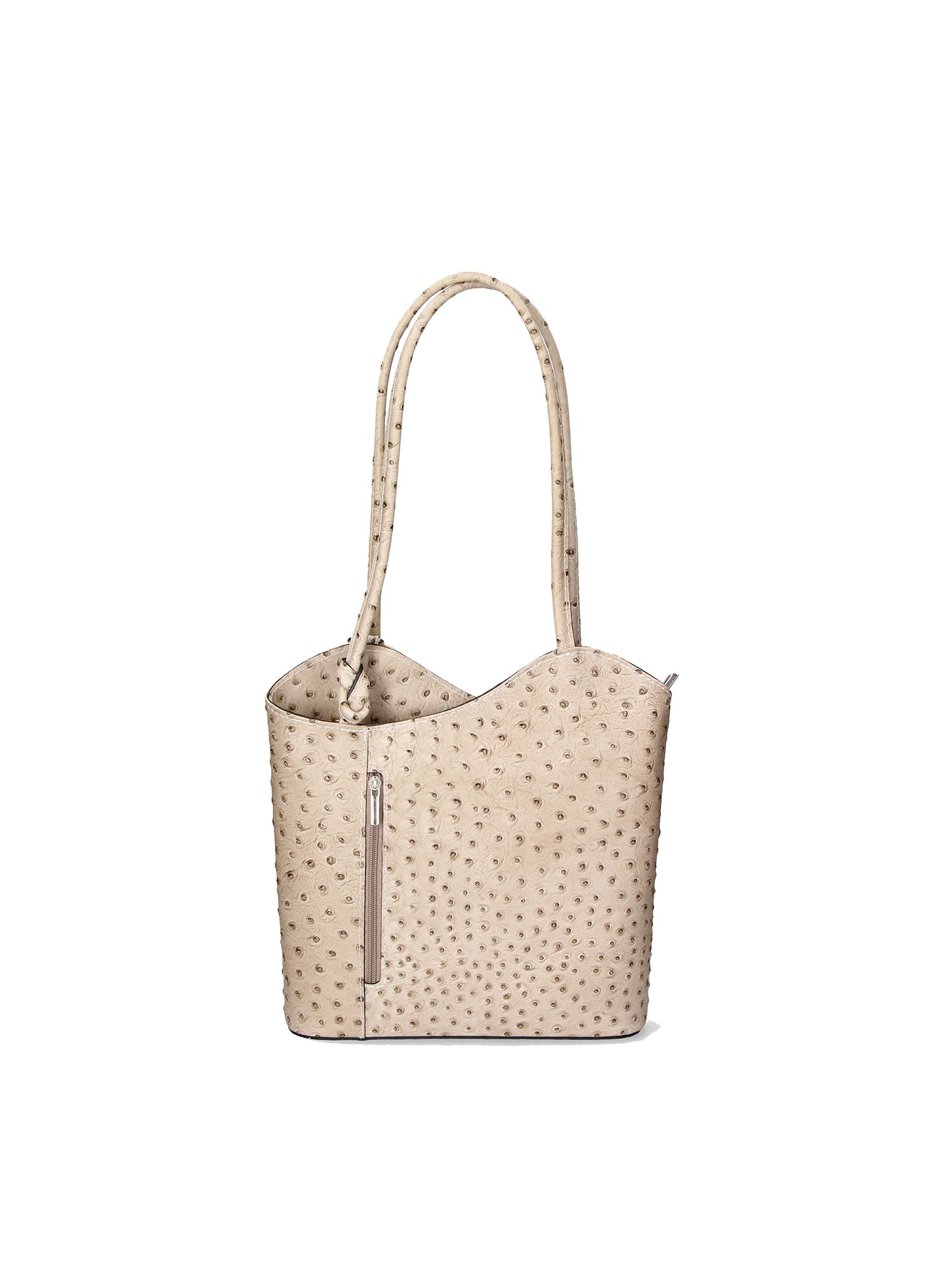 Chanel 3005-04 TAUPE Zaino da donna in vera pelle Gave Lux