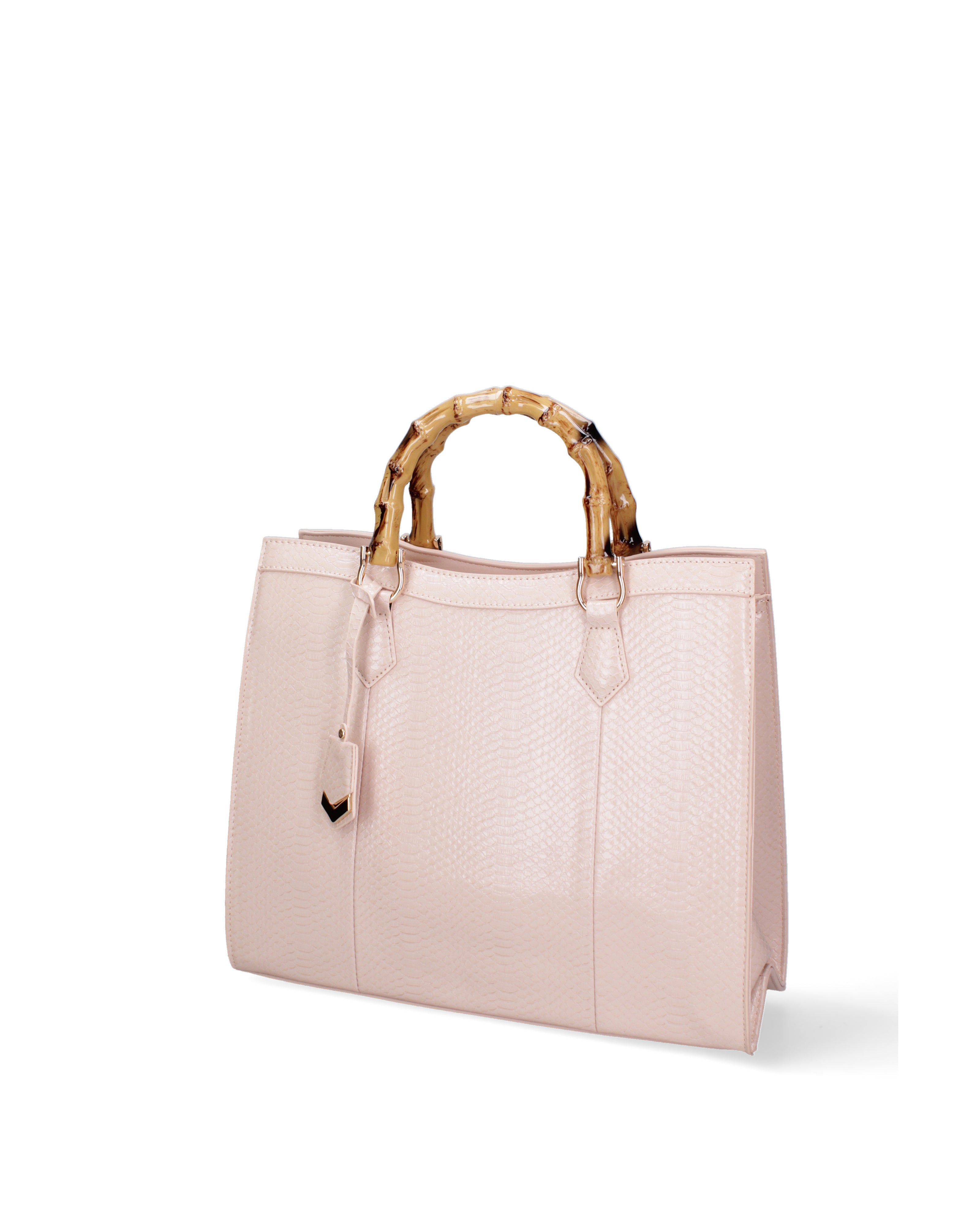 Borsa a spalla da donna Ecopelle vegana DC3333-3-NUDE Diana&co