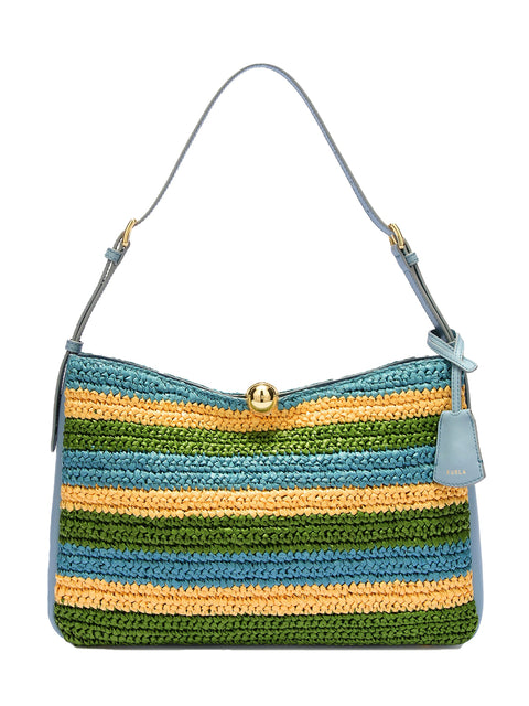 Borsa a Spalla in Canvas Carta di Zucchero