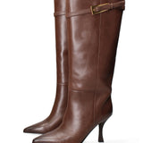 Stivale alto GLC11 | Marrone scuro