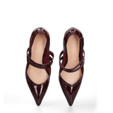 Scarpa con tacco GLC78 | Bordeaux