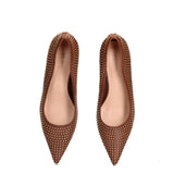 Scarpa con tacco GLC74 | Cognac