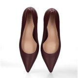 Scarpa con tacco GLC27 | Bordeaux