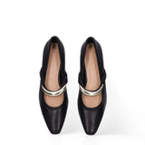 Scarpa con tacco GLC76 | Nero