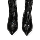 Stivale alto GLC14 | Nero lucido