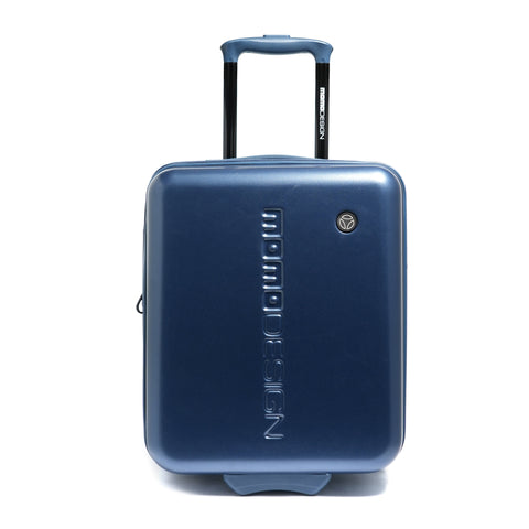 Valigia in Pelle Vegana Blu