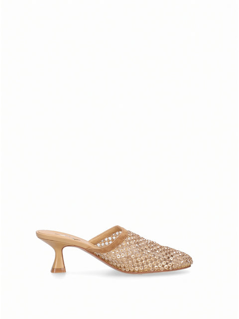 Scarpa con tacco MARC ELLIS | Cammello