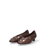 Scarpa con tacco GLC13 | Marrone scuro