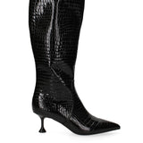 Stivale alto GLC14 | Nero lucido