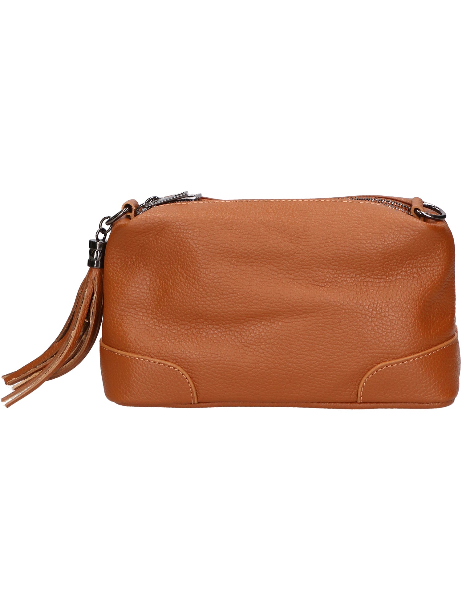 Lidia Borsa a mano da donna Vera pelle 06513-CUOIO SCURO Gave Lux