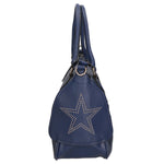 Rosa Borsa a mano da donna Ecopelle 8016-BLU Gave Lux
