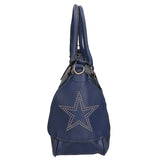 Rosa Borsa a mano da donna Ecopelle 8016-BLU Gave Lux