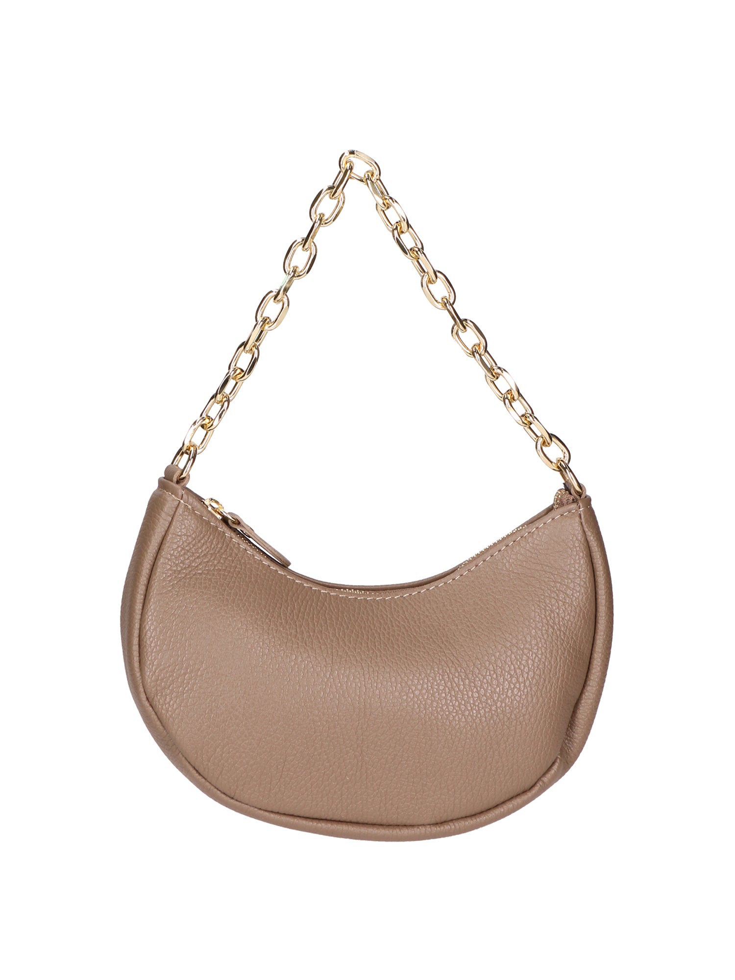 Loreta Borsa a spalla da donna Vera pelle 06511-D40 TAUPE Gave Lux