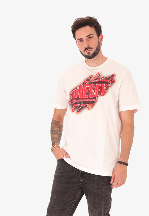 T-Shirt Diesel da uomo | Bianco