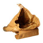 Mavi’ ZG3013-CUOIO COGNAC Zaino unisex in canvas e vera pelle Gave Lux