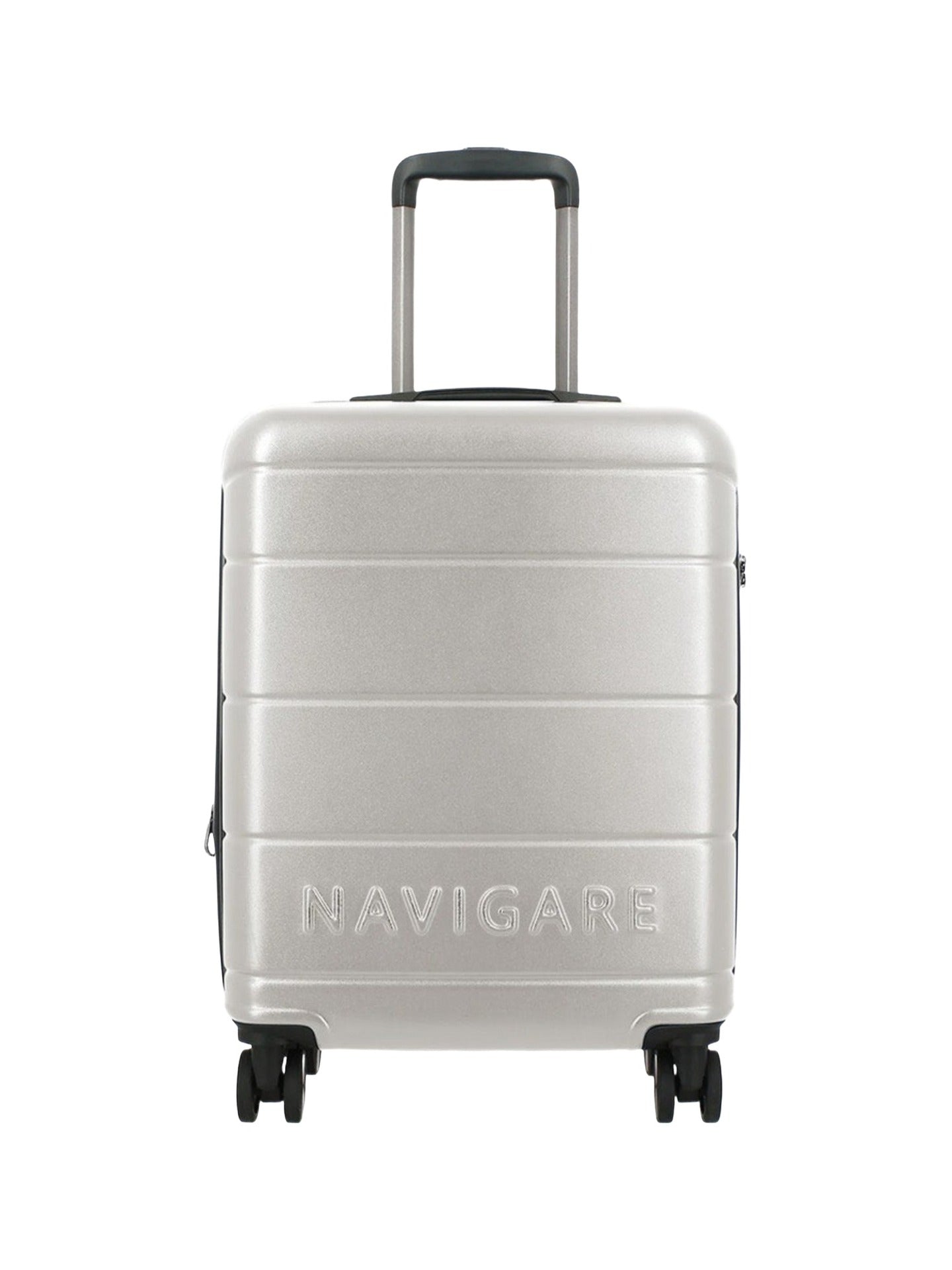 Borsa Shopper in Poliestere Grigio Chiaro