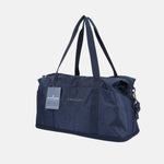 Borsa a Tracolla in Poliestere Blu Scuro