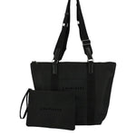 Borsa a Tracolla in Poliestere Nero