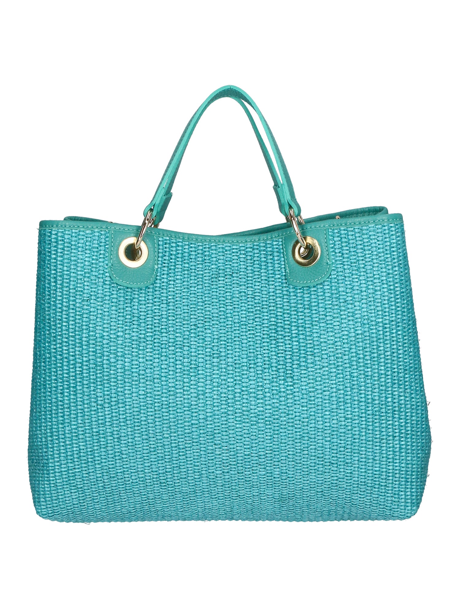 Borsa a mano da donna Paglia & Pelle MYB-05168-SS-179+D30 ACQUA My Best Bag