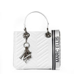 Flat Krissy M Wave Borsa a mano da donna | Marc Ellis | Handbag