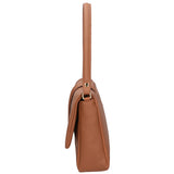 Jasmine Borsa a spalla da donna Vera pelle 06496-S17 CUOIO SCURO Gave Lux