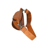 Marsupio da uomo in vera pelle Casual HILB-3314-CUOIO Hill Burry