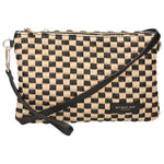 Pochette da donna in paglia Made in Italy MYB-05375-SS-CHECK My Best Bag