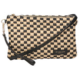 Pochette da donna in paglia Made in Italy MYB-05375-SS-CHECK My Best Bag