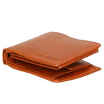 Portafoglio uomo in vera pelle RFID HILB-6705-CUOIO Hill Burry