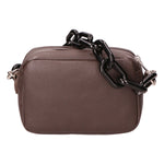 Barbara Borsa a spalla da donna Vera pelle 05706-D23 T.MORO DARK BROWN Gave Lux