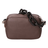 Barbara Borsa a spalla da donna Vera pelle 05706-D23 T.MORO DARK BROWN Gave Lux