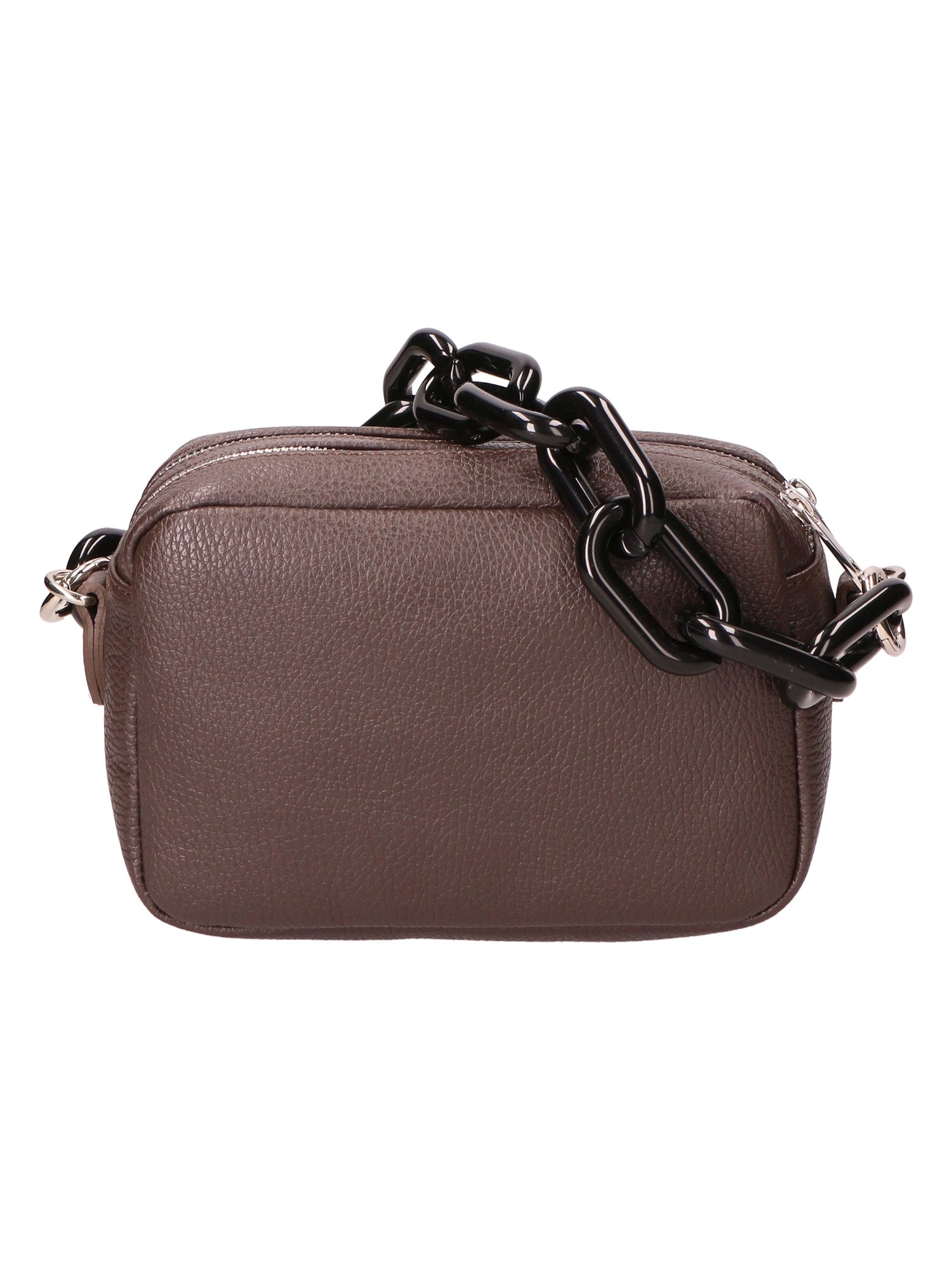 Barbara Borsa a spalla da donna Vera pelle 05706-D23 T.MORO DARK BROWN Gave Lux
