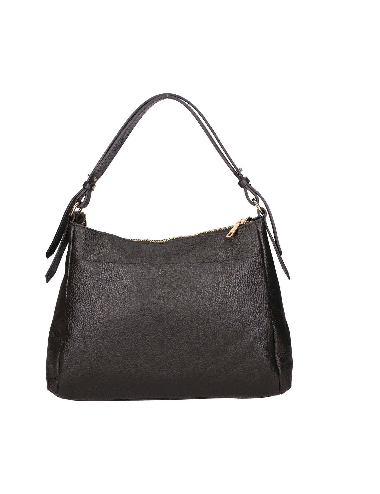 Vladimira Borsa a spalla da donna Vera pelle 06675-D28 NERO + D28 NERO Gave Lux