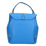 Giuditta Borsa a mano da donna 100% pelle 05937-L222 BLU ASTER Gave Lux