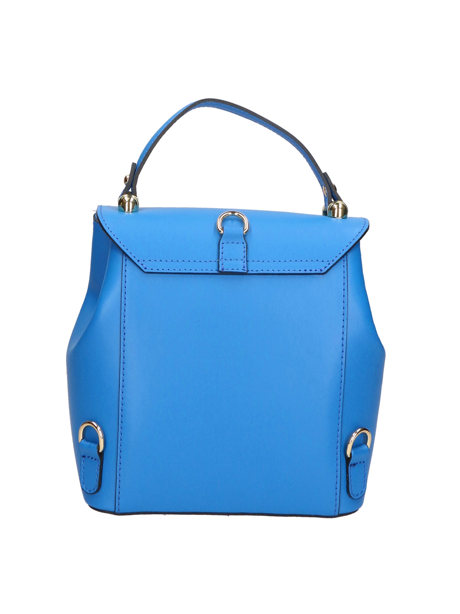 Giuditta Borsa a mano da donna 100% pelle 05937-L222 BLU ASTER Gave Lux
