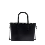 Borsa a mano da donna 100% Pvc FLAT GLAS M-BLACK Marc Ellis