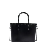 Borsa a mano da donna 100% Pvc FLAT GLAS M-BLACK Marc Ellis