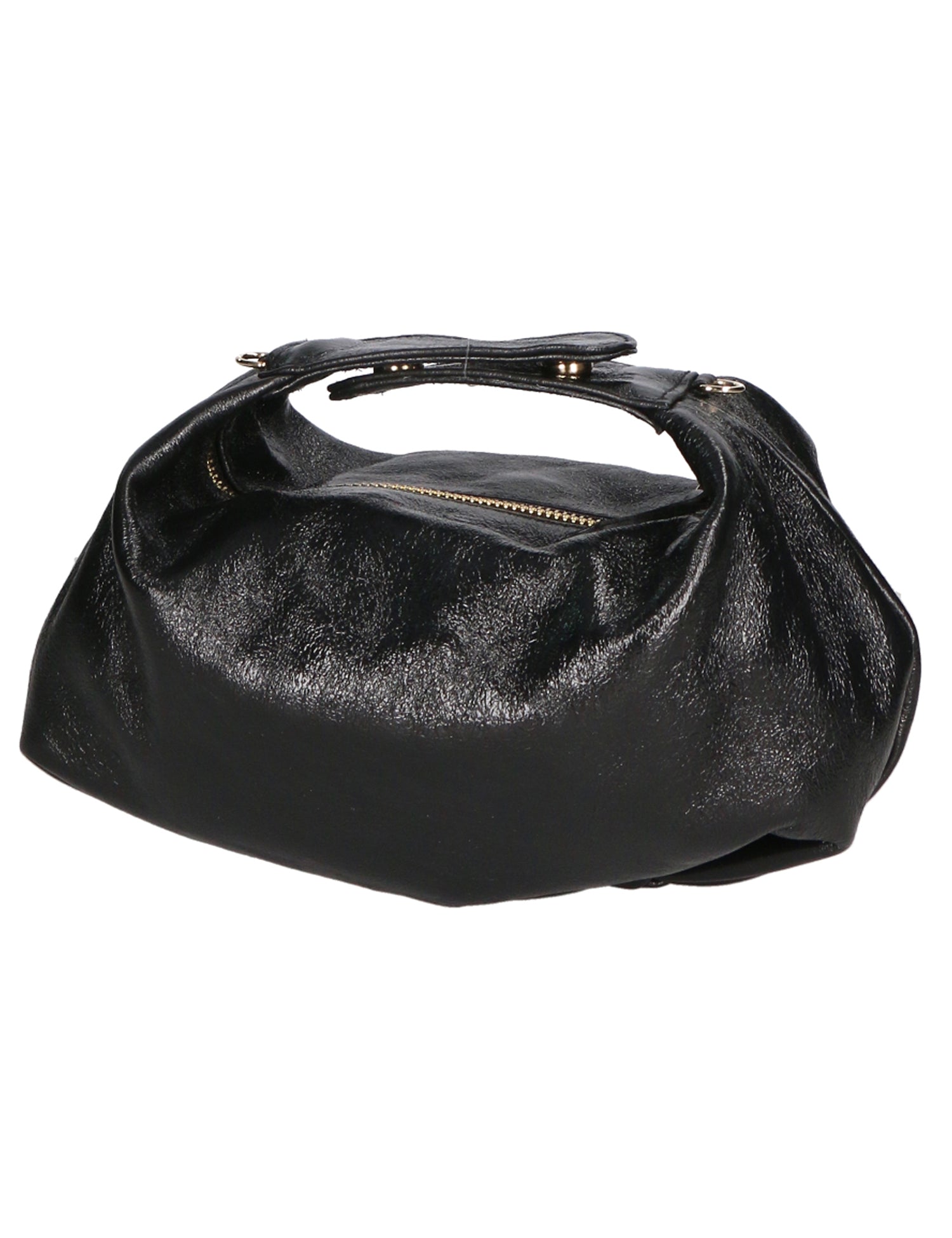 Grace Borsa a mano da donna Vera pelle 06009-L022 NERO Gave Lux