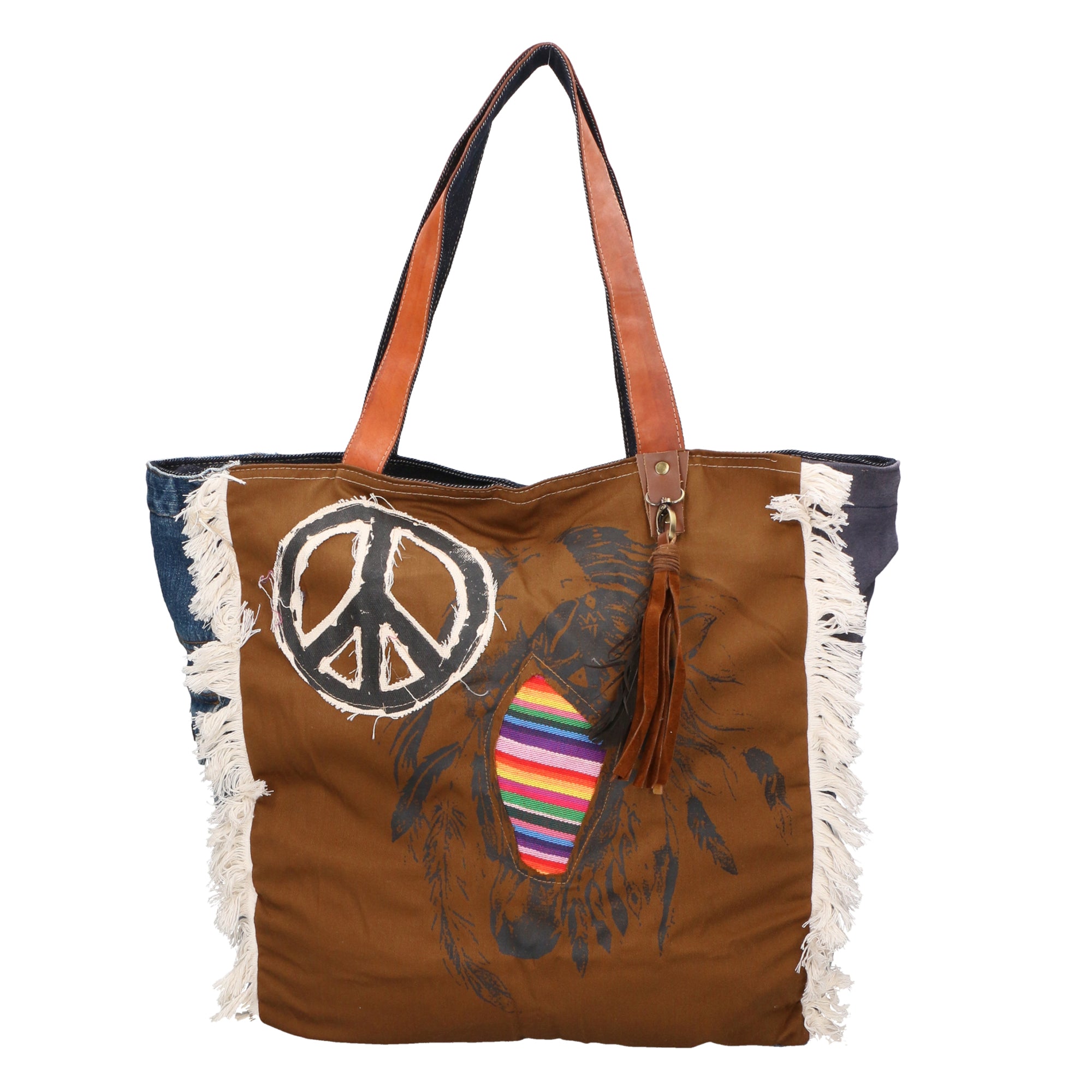 Isotta Borsa a spalla da donna Cotone e Jeans 88100-JEANS 012 Gave Lux