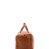 Borsa da viaggio unisex in vera pelle 100% cotone 4311-MIELE Alessia Firenze