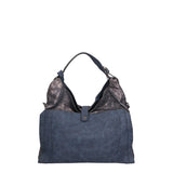 Edera Elite Borsa a spalla da donna Vera pelle LK0247-BLU Gave Lux