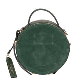 Borsa a mano da donna Pelle scamosciata e ruga MYB-6021-FW-06058 VERDE My Best Bag