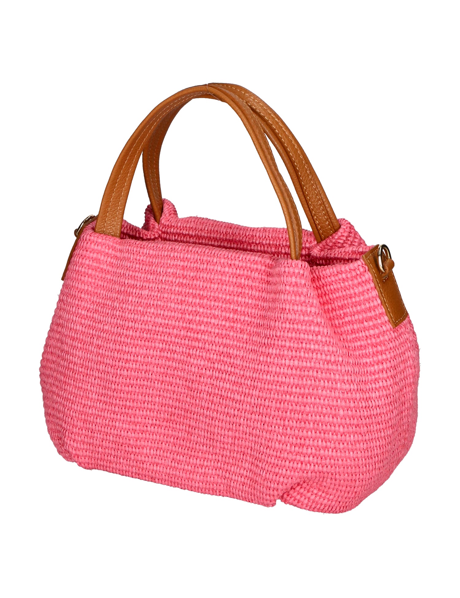 Allegra Borsa a mano da donna Pelle e Paglia 05116-308 BARBIE CUOIO S44 Gave Lux