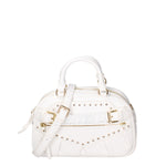 Arcana Borsa a mano da donna 100% poliuretano B17132-BIANCO Braccialini