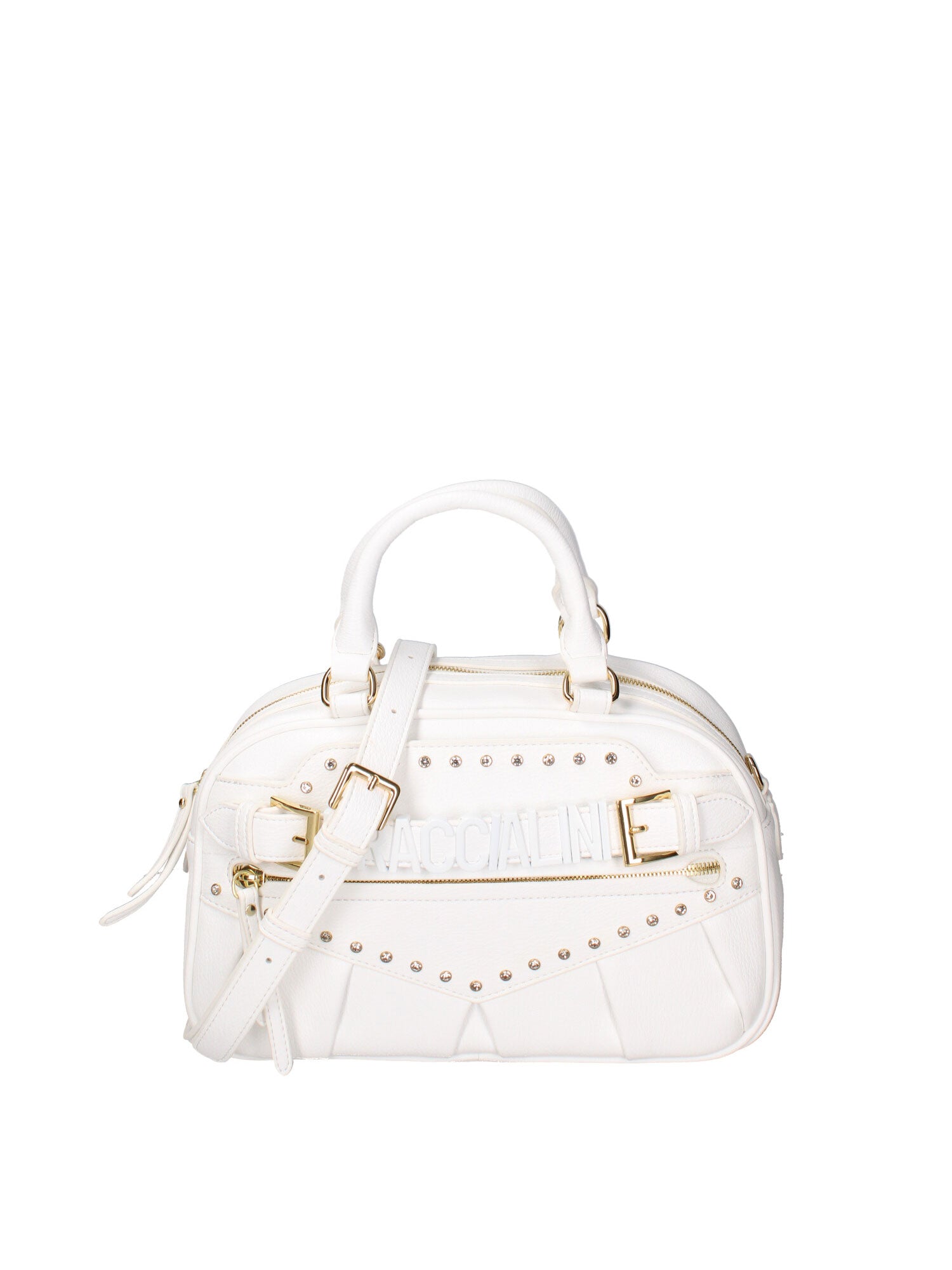 Arcana Borsa a mano da donna 100% poliuretano B17132-BIANCO Braccialini